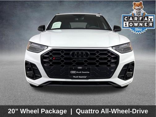 Glacier White Metallic 2023 Audi SQ5 3.0T Premium Plus