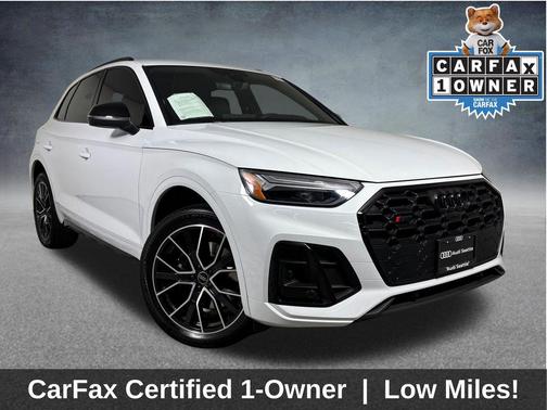 Glacier White Metallic 2023 Audi SQ5 3.0T Premium Plus