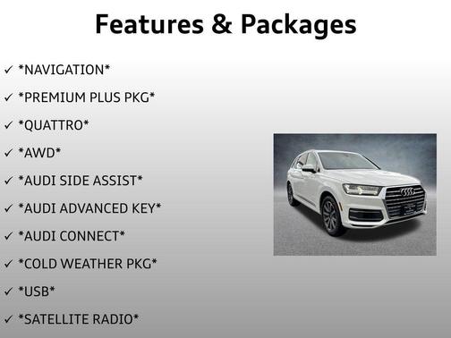 2019 Audi Q7 55 Premium Plus