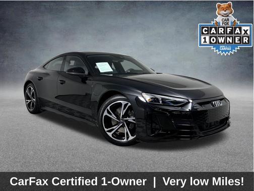 Mythos Black Metallic 2023 Audi e-tron GT Prestige