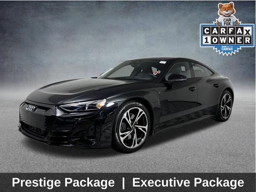 Mythos Black Metallic 2023 Audi e-tron GT Prestige
