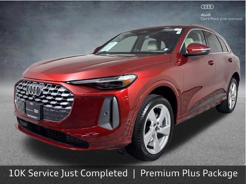 Grenadine Red Metallic 2025 Audi Q5 2.0T Premium Plus