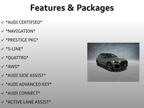 2025 Audi Q5 45 S line Prestige