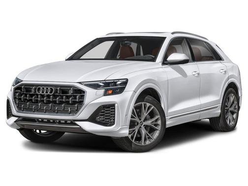 Glacier White 2026 Audi Q8 55 Prestige