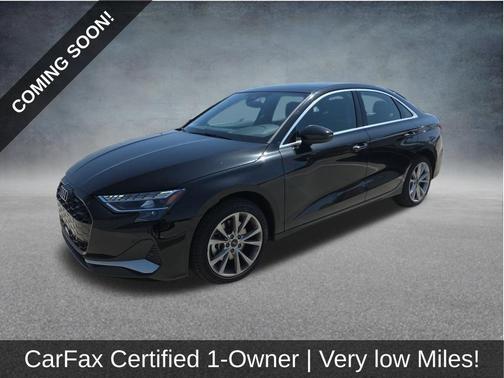 Mythos Black Metallic 2025 Audi A3 Premium