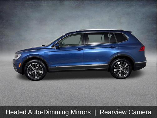 Silk Blue Metallic 2019 Volkswagen Tiguan 2.0T SEL