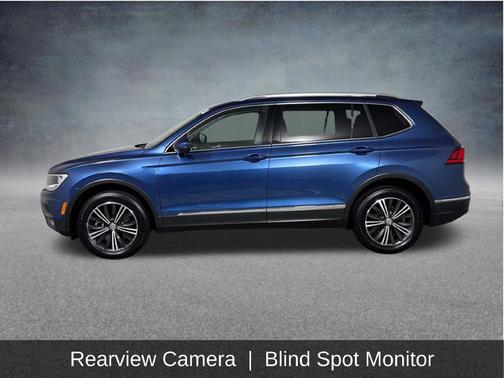 Silk Blue Metallic 2019 Volkswagen Tiguan 2.0T SEL