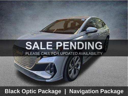 Pebble Gray 2023 Audi Q4 e-tron Sportback Prestige