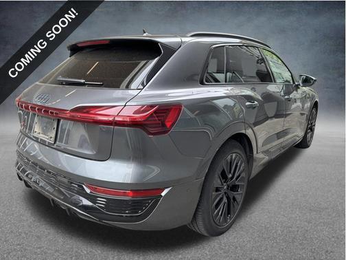 Gray 2024 Audi Q8 e-tron Prestige