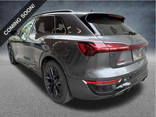 Gray 2024 Audi Q8 e-tron Prestige
