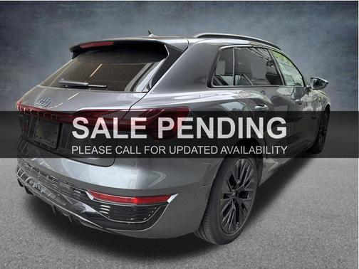 Gray 2024 Audi Q8 e-tron Prestige