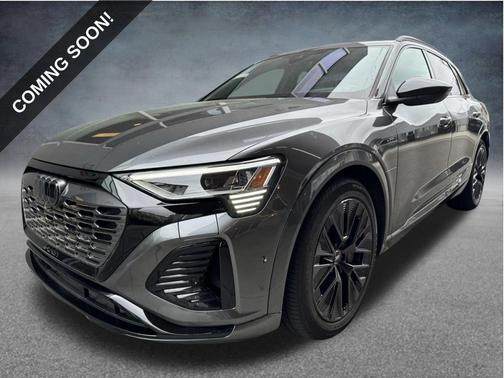 Gray 2024 Audi Q8 e-tron Prestige