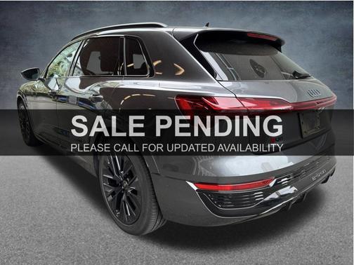 Gray 2024 Audi Q8 e-tron Prestige