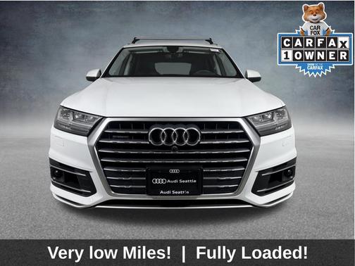 Carrara White 2018 Audi Q7 3.0T Prestige
