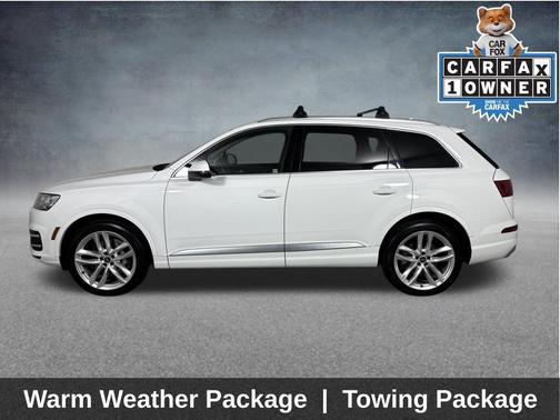 Carrara White 2018 Audi Q7 3.0T Prestige
