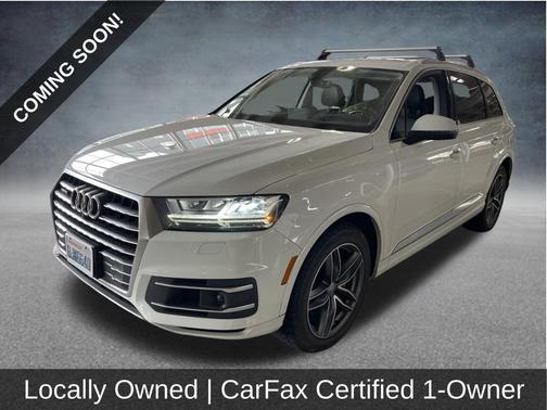 Carrara White 2018 Audi Q7 3.0T Prestige