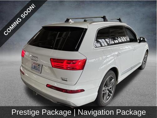 Carrara White 2018 Audi Q7 3.0T Prestige