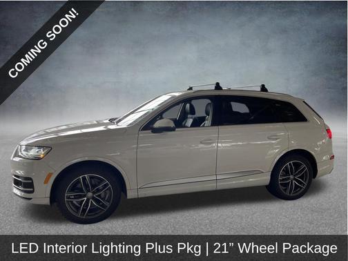 Carrara White 2018 Audi Q7 3.0T Prestige