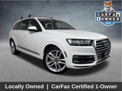 Carrara White 2018 Audi Q7 3.0T Prestige