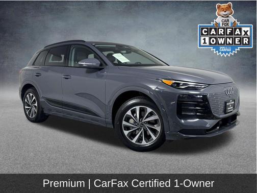 Magnet Gray 2025 Audi Q6 e-tron Premium