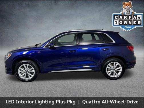 Navarra Blue Metallic 2025 Audi Q3 45 S line Premium Plus