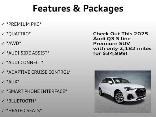 2025 Audi Q3 Premium