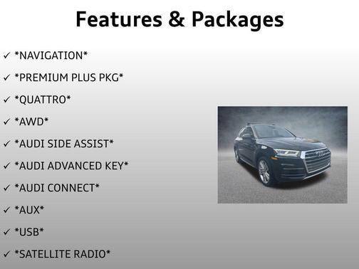 2018 Audi Q5 2.0T Tech Premium