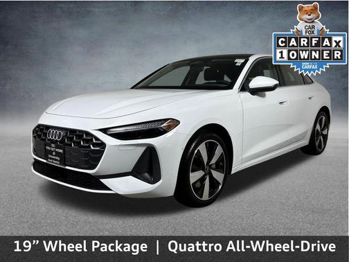 Glacier White Metallic 2025 Audi A5 2.0T Premium Plus