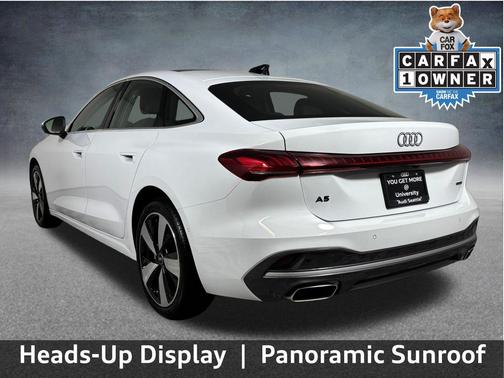Glacier White Metallic 2025 Audi A5 2.0T Premium Plus
