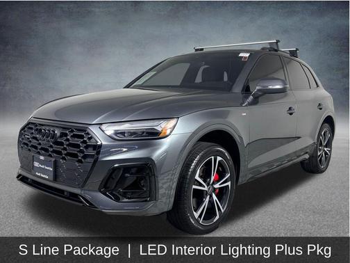 Daytona Gray Pearl Effect 2025 Audi Q5 45 S line Premium Plus