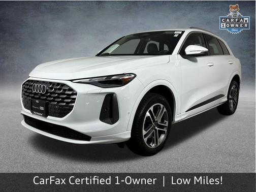 Glacier White Metallic 2025 Audi Q5 2.0T Premium