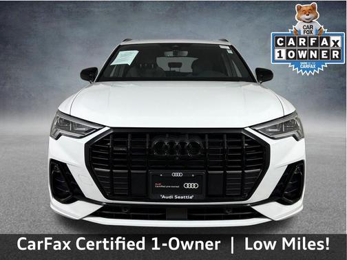 Glacier White Metallic 2025 Audi Q3 45 S line Premium Plus