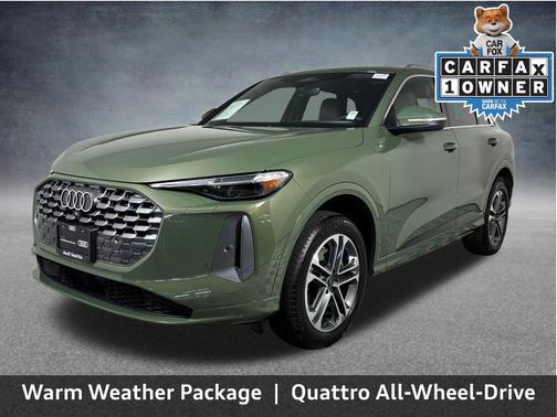 District Green Metallic 2025 Audi Q5 2.0T Premium Plus