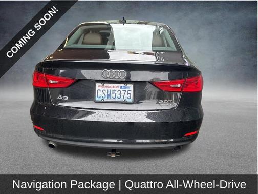 Brilliant Black 2016 Audi A3 2.0T Premium