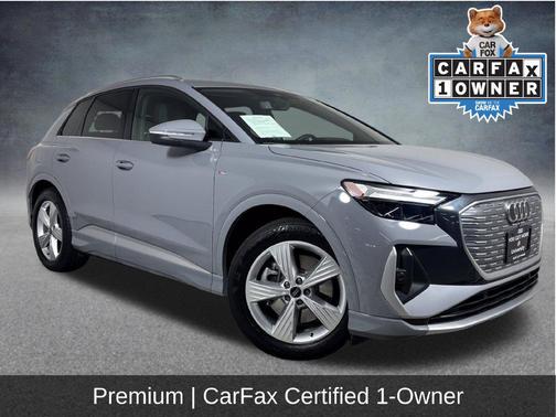 Pebble Gray 2025 Audi Q4 e-tron Premium