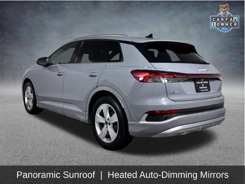 Pebble Gray 2025 Audi Q4 e-tron Premium