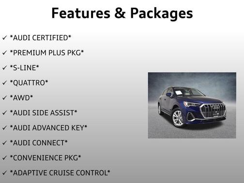 2024 Audi Q3 45 S line Premium Plus
