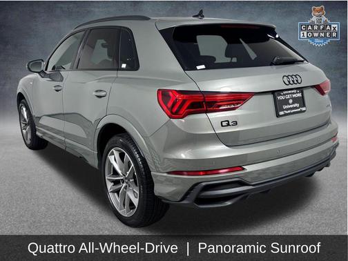 Chronos Gray Metallic 2024 Audi Q3 45 S line Premium Plus