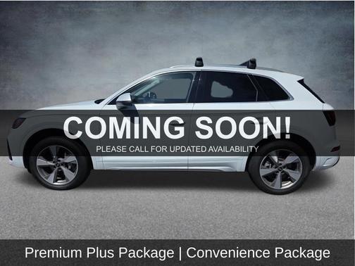 Glacier White Metallic 2023 Audi Q5 40 Premium Plus
