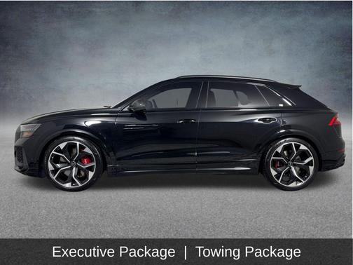 Mythos Black Metallic 2023 Audi RS Q8 4.0T