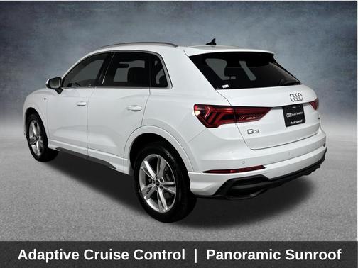 Glacier White Metallic 2024 Audi Q3 45 S line Premium Plus