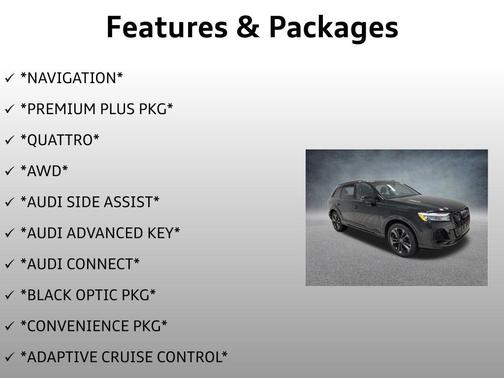 2025 Audi Q7 55 Premium Plus