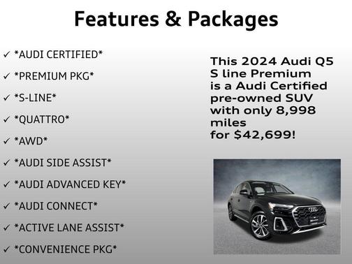 2024 Audi Q5 45 S line Premium