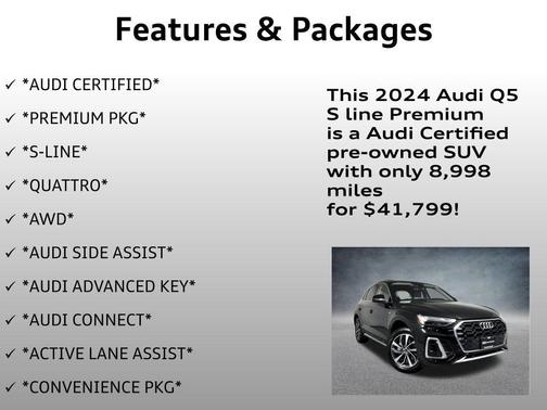 2024 Audi Q5 45 S line Premium