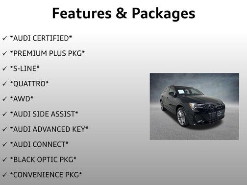 2024 Audi Q3 45 S line Premium Plus