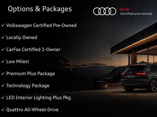 Arkona White 2025 Audi Q3 45 S line Premium Plus