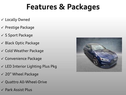 Navarra Blue Metallic 2019 Audi S5 3.0T Prestige