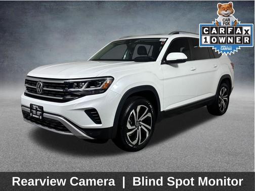 Opal White Pearl 2023 Volkswagen Atlas 3.6L SEL