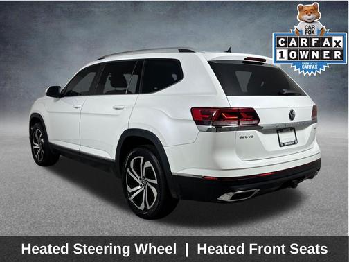 Opal White Pearl 2023 Volkswagen Atlas 3.6L SEL
