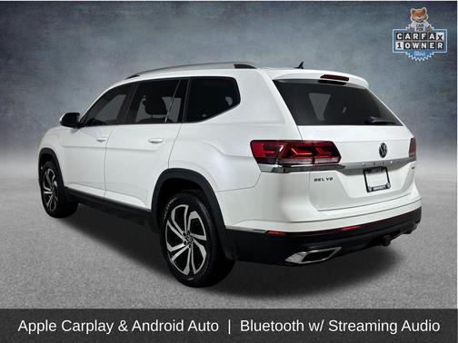 Opal White Pearl 2023 Volkswagen Atlas 3.6L SEL